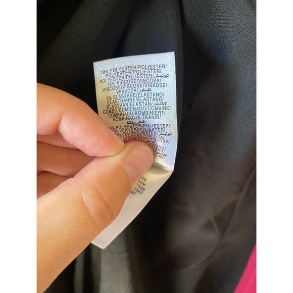 Jones New York purple zip pea coat size 8 - Picture 7 of 7